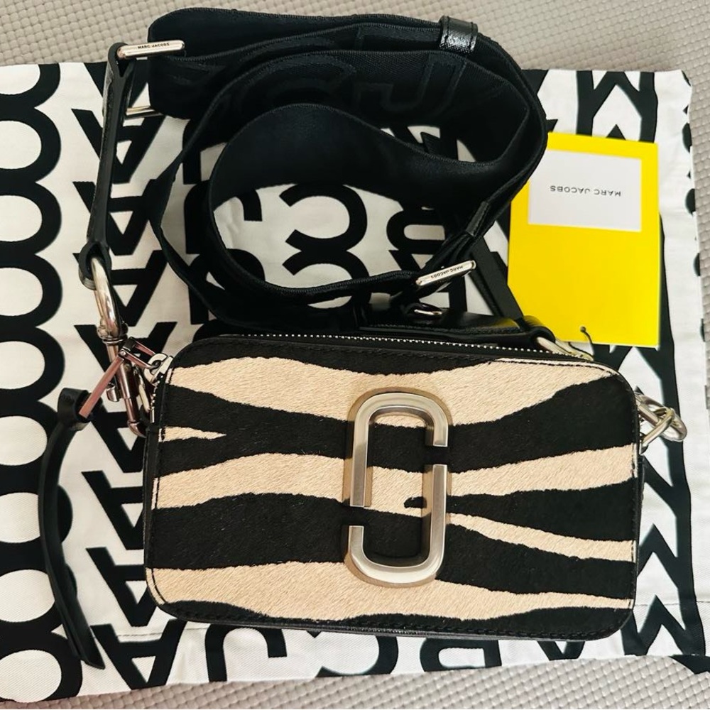 One of a kind Marc Jacobs Zebra Haircalf Snapshot